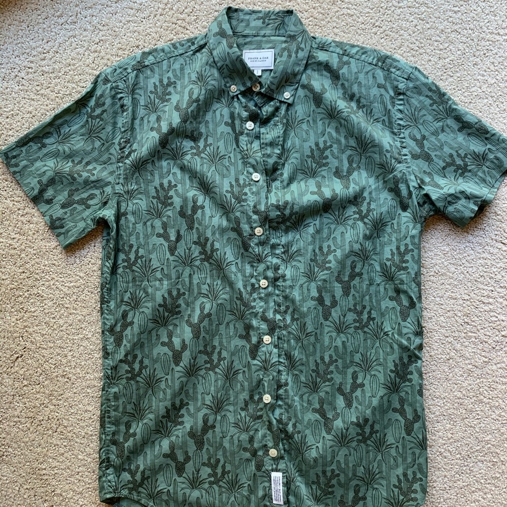 Frank and oak cactus shirt